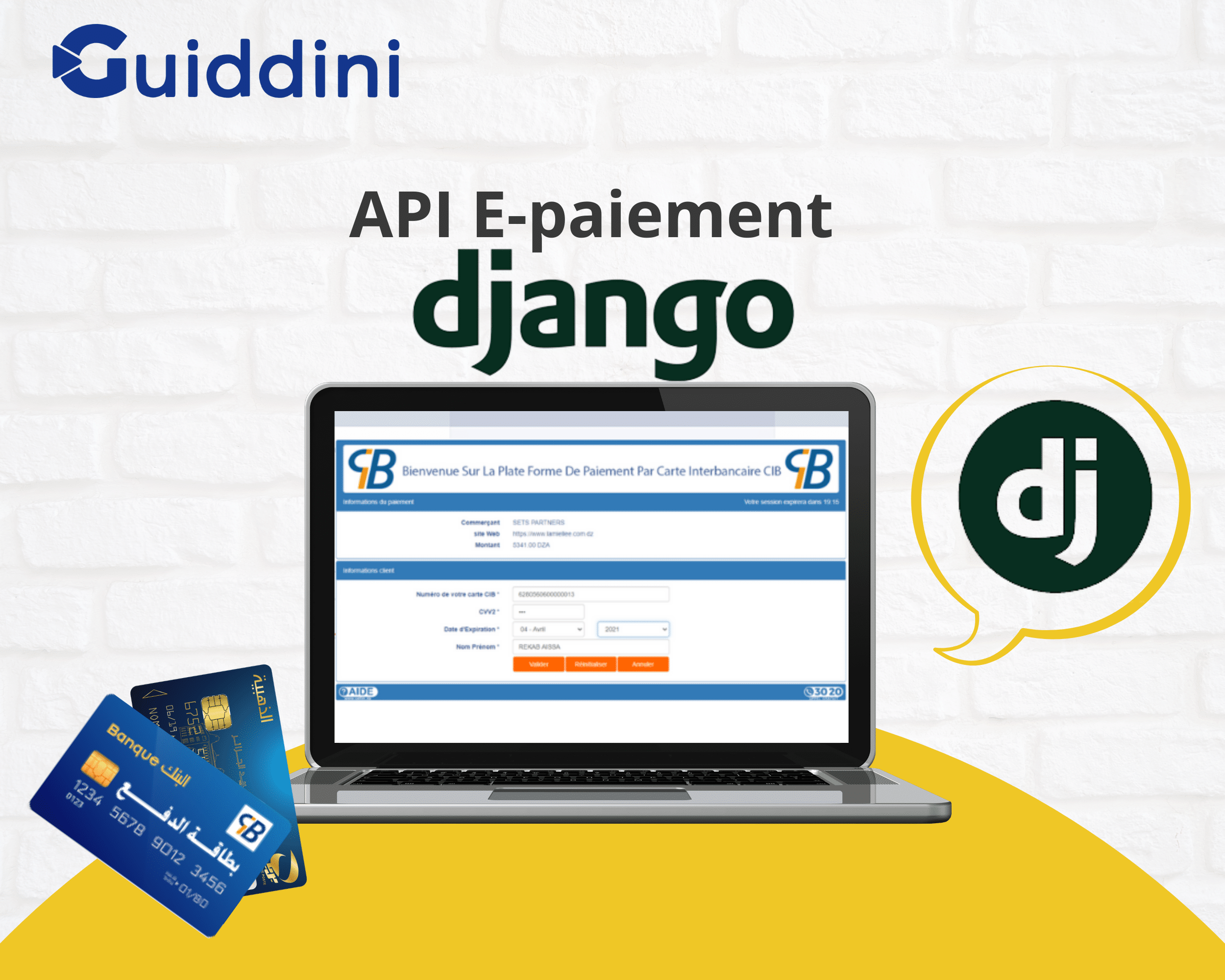 API E-paiement pour Django