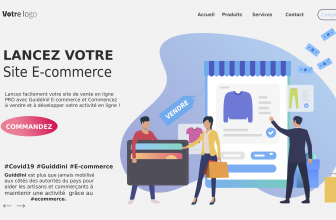 🚀 Guiddini E-commerce lance des offres préférentielles pour permettre aux commerçants de poursuivre une activité.