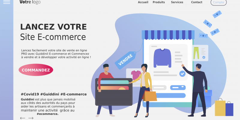 🚀 Guiddini E-commerce lance des offres préférentielles pour permettre aux commerçants de poursuivre une activité.